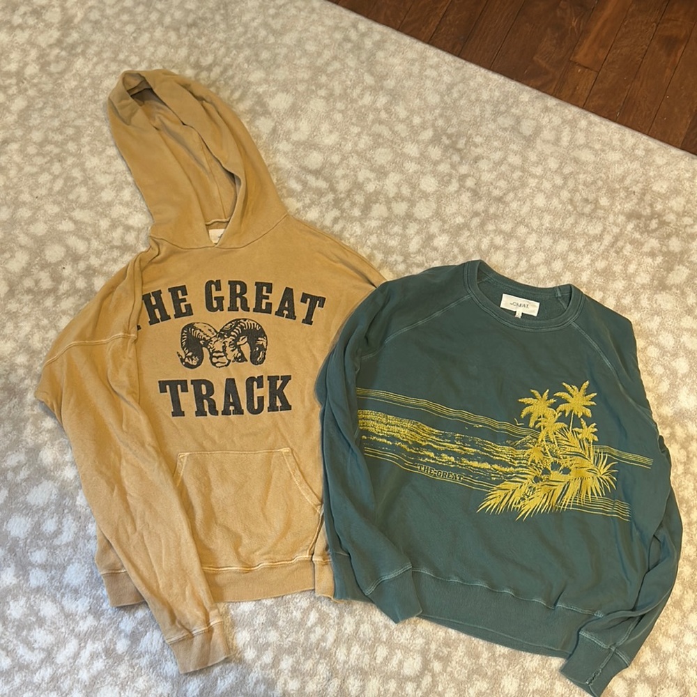The GREAT sweatshirt bundle.